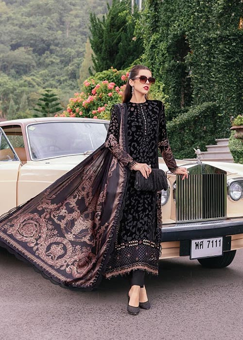 Maria b - Winter Luxe Unstitched Collection 2025 - WL-1301